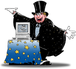 build an article driven website magic image