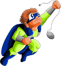 super mini content management solution superman image